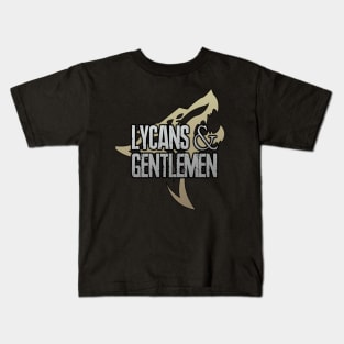 Lycans and Gentlemen Kids T-Shirt